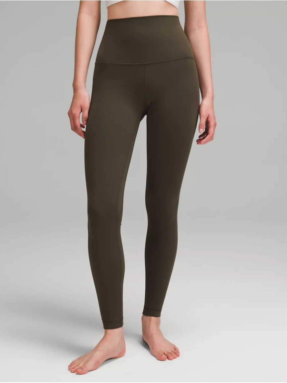 Lululemon Align High Rise Leggings 25” Olive Green
